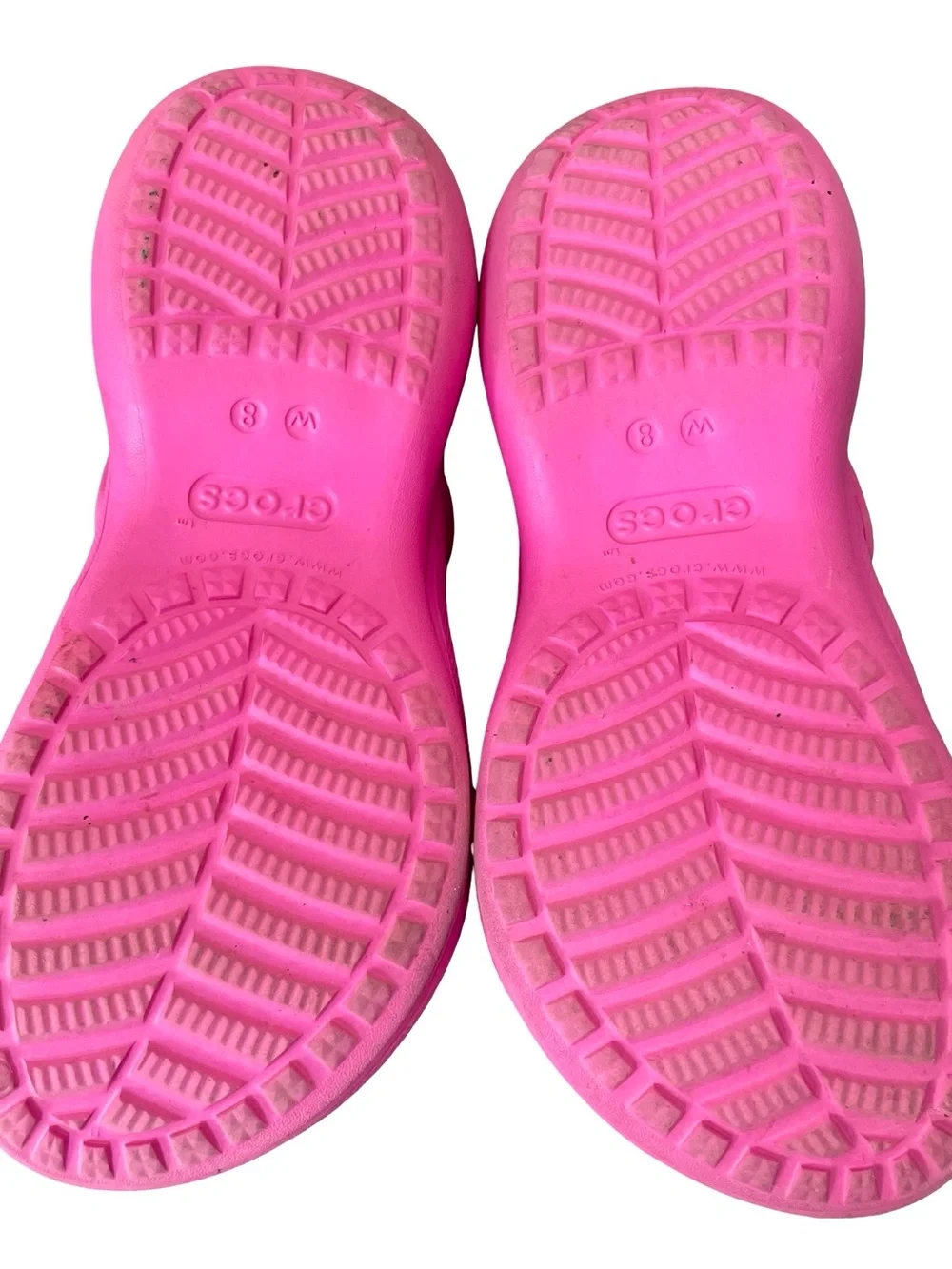 CROCS Classic Platform Clog in Bright Pink